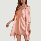 Midnight Kisses Women's Sleep Set PINK - KOSMICOS