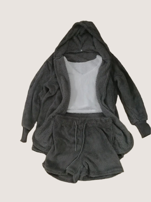 Toasty Toast Fleece Jammies 3PC Set - KOSMICOS