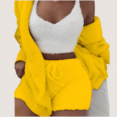 Toasty Toast Fleece Jammies 3PC Set - KOSMICOS