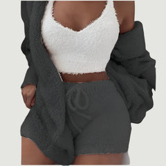 Toasty Toast Fleece Jammies 3PC Set - KOSMICOS