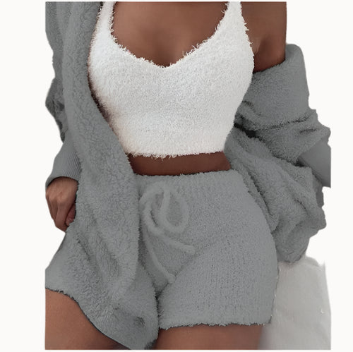 Toasty Toast Fleece Jammies 3PC Set - KOSMICOS