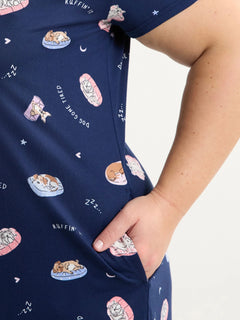Moonbeam Comfort Women Sleepshirt - KOSMICOS