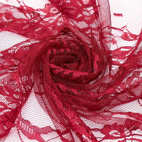 Sexy 7PCS Women Mesh Floral Lingerie Set -Kosmicos