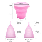 Reusable Menstrual Cup Kit - Kosmicos
